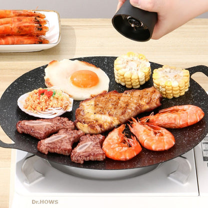 Poêle à griller coréenne en pierre médicinale