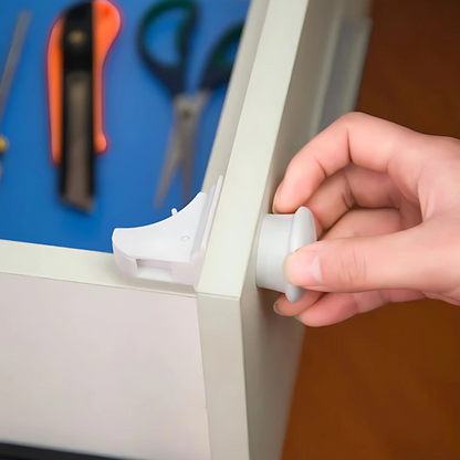 SafeMag – Verrous de sécurité invisibles pour meubles (4 packs)
