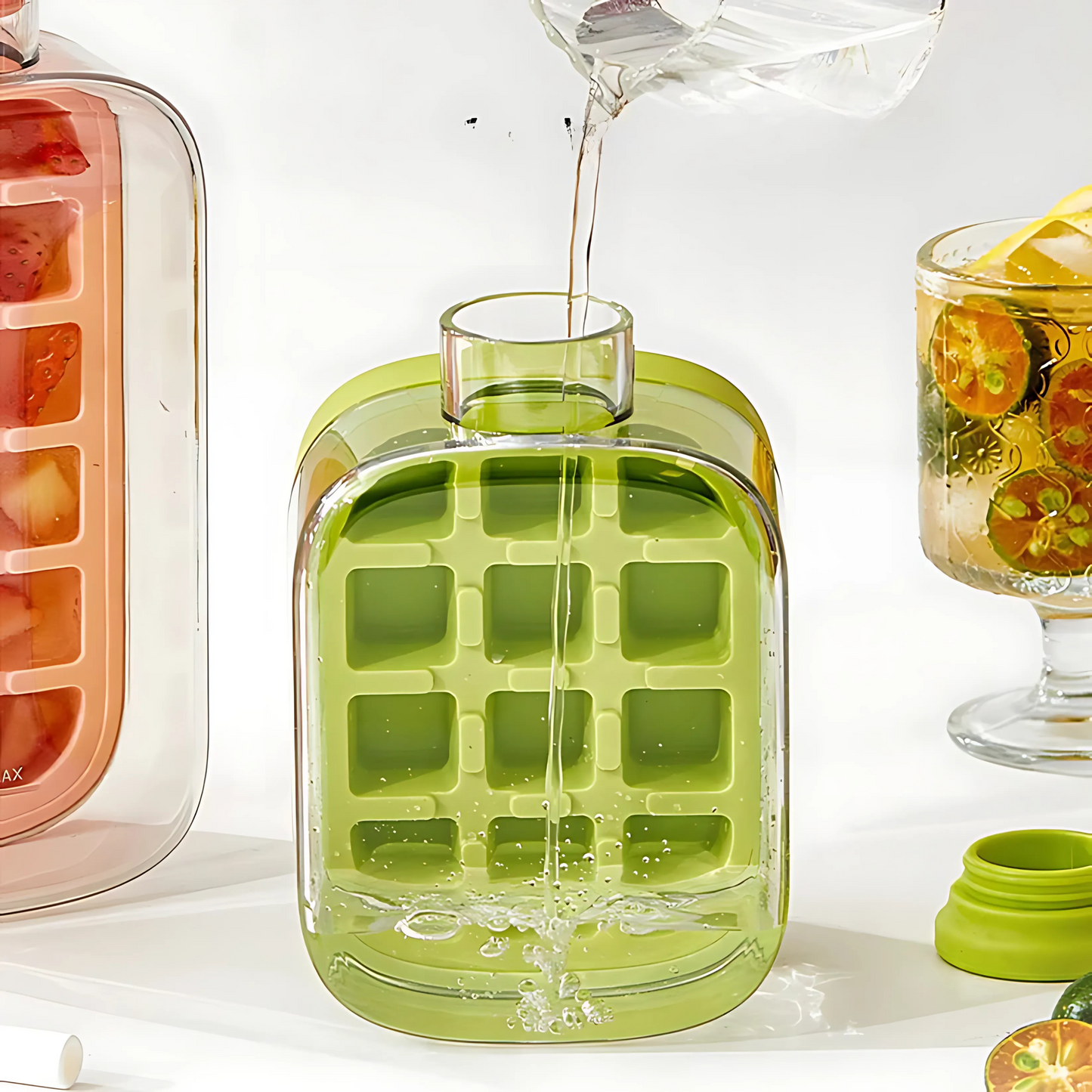 IcePop – Bouteille à Glaçons 2-en-1