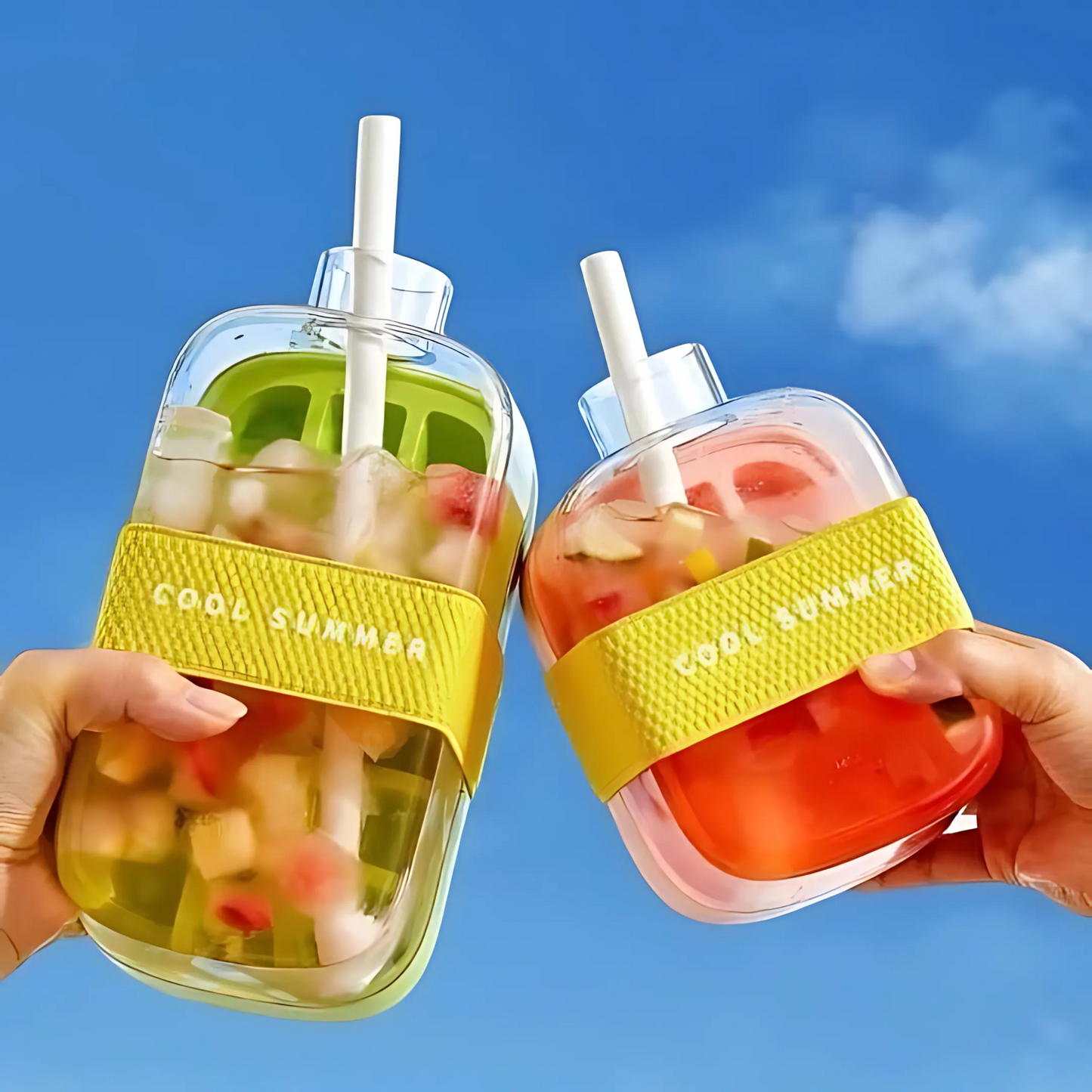 IcePop – Bouteille à Glaçons 2-en-1