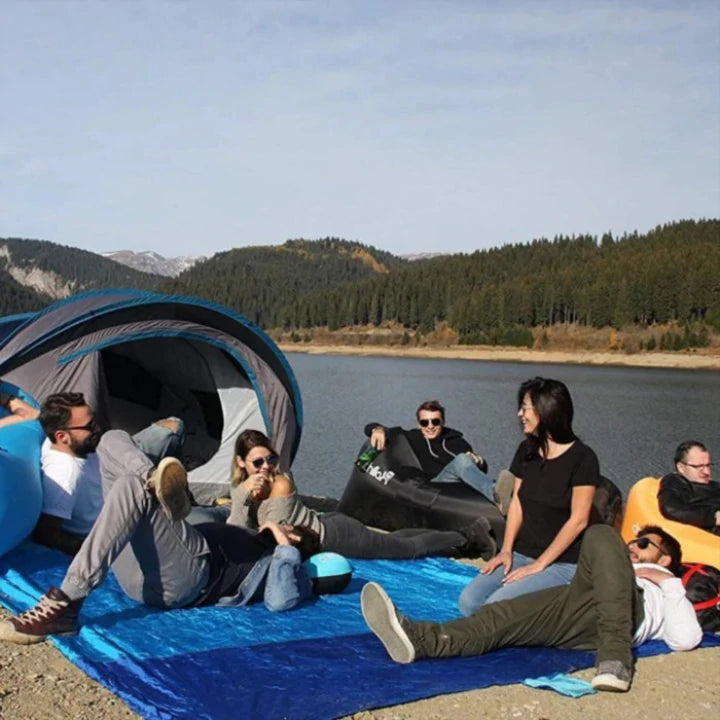 Couverture de plage étanche au sable pour 5-8 adultes