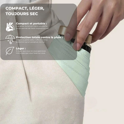 Parapluie Compact – Votre Arme Secrète Contre la Pluie