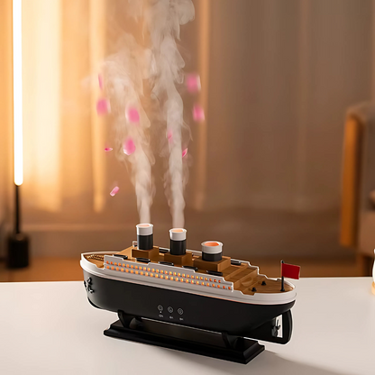 Diffuseur & Humidificateur Titanic – Brume Aromatique en Voile