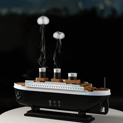 Diffuseur & Humidificateur Titanic – Brume Aromatique en Voile