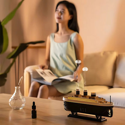 Diffuseur & Humidificateur Titanic – Brume Aromatique en Voile