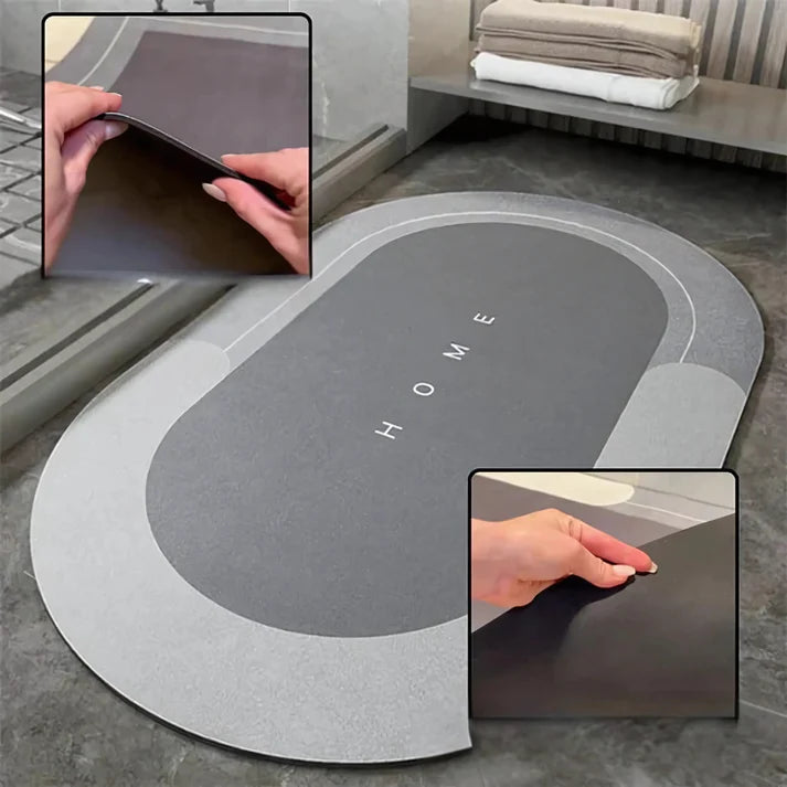 DryStep – Le Tapis Absorbant Ultra-Rapide et Antidérapant