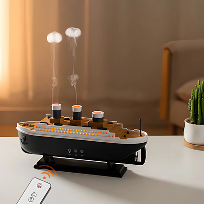 Diffuseur & Humidificateur Titanic – Brume Aromatique en Voile