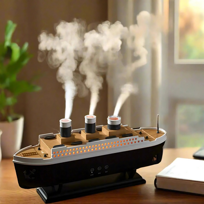 Diffuseur & Humidificateur Titanic – Brume Aromatique en Voile