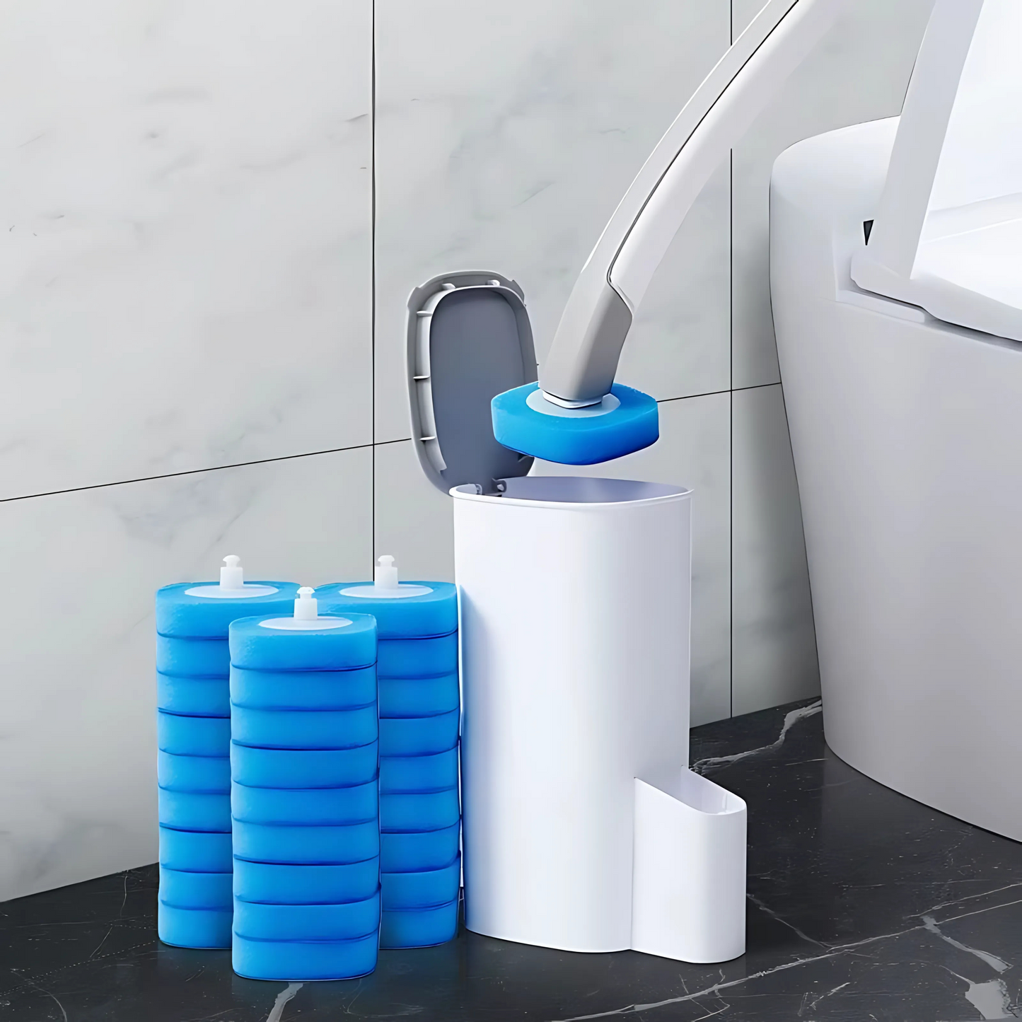 CleanFlush – Brosse WC Jetable Hygiénique (18 pcs)