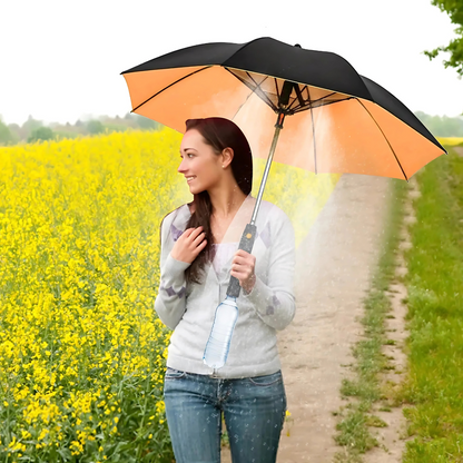 SunChill – Parapluie Rafraîchissant avec Ventilateur et Brumisateur