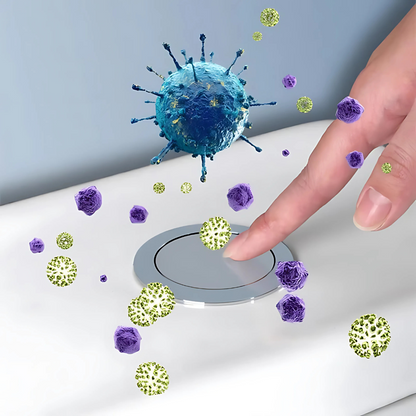 FlushSense – Bouton de chasse d’eau automatique sans contact