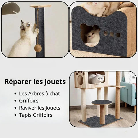 Tapis Griffoir Autocollant – Protégez Vos Meubles, Faites Plaisir à Votre Chat