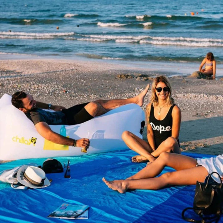 Couverture de plage étanche au sable pour 5-8 adultes