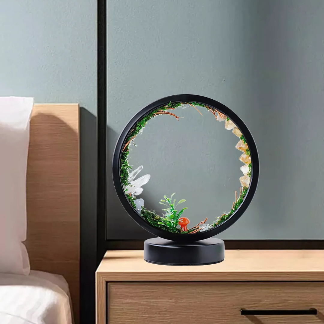 EnchantedRing  –  Lampe Cristal Botanique