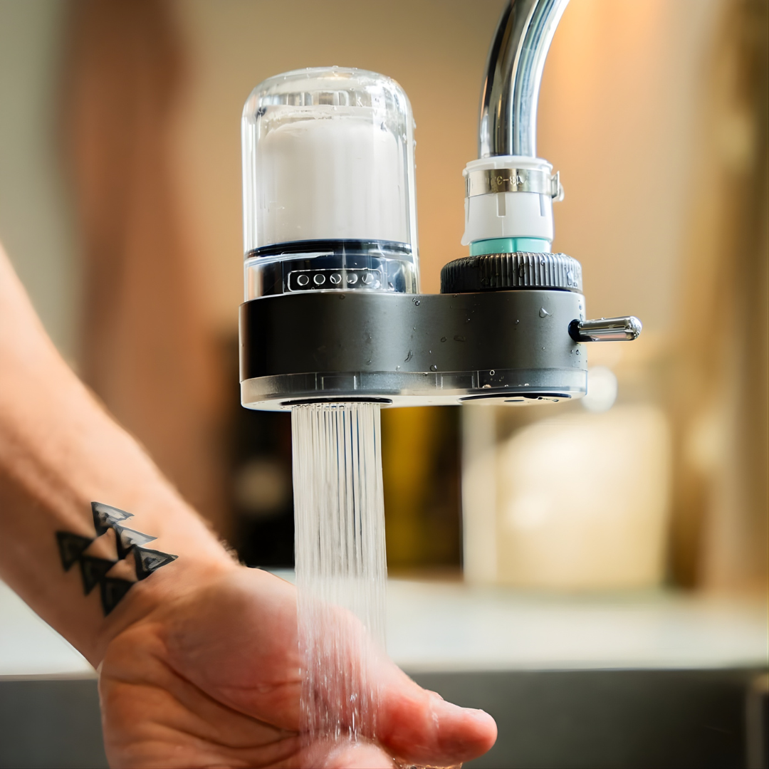 AquaPure – Filtre à Eau pour Robinet à Purification 5 Étapes