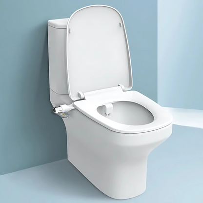 AquaFlush – Bidet Ultra-Minimaliste à Double Buse