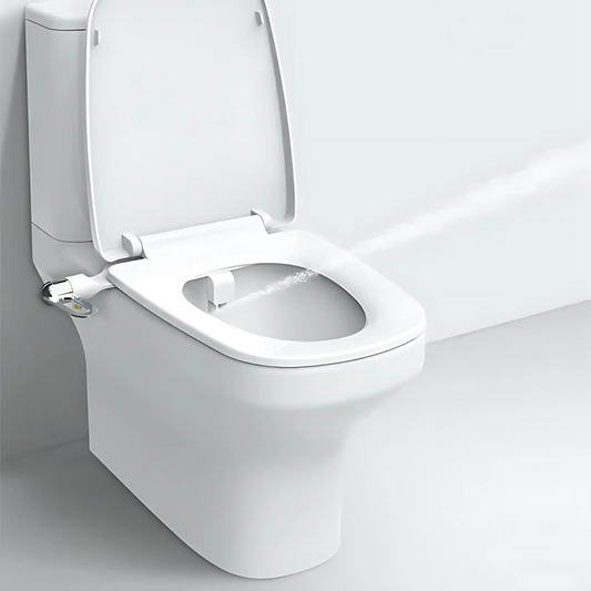 AquaFlush – Bidet Ultra-Minimaliste à Double Buse