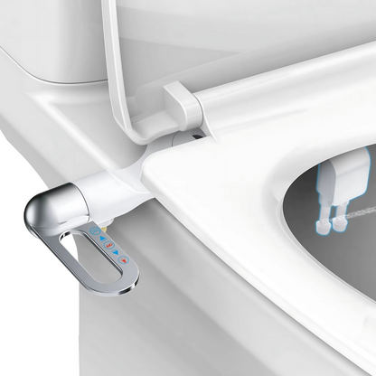 AquaFlush – Bidet Ultra-Minimaliste à Double Buse