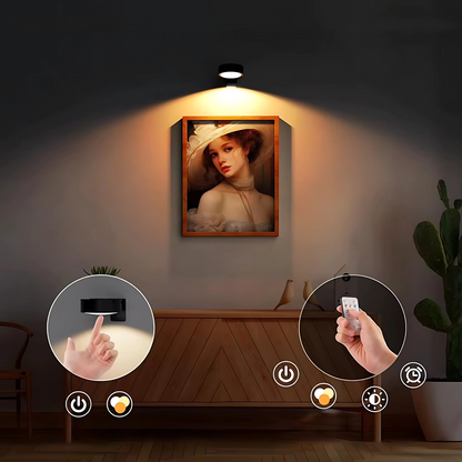 ArtGlow – Lampe à Tableaux Magnétique Rechargeable