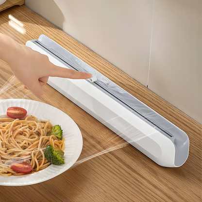 MagnetiCut – Distributeur Magnétique 3-en-1 pour Film Alimentaire, Aluminium et Papier Cuisson