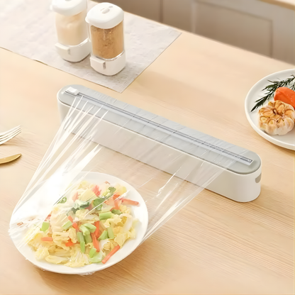 MagnetiCut – Distributeur Magnétique 3-en-1 pour Film Alimentaire, Aluminium et Papier Cuisson