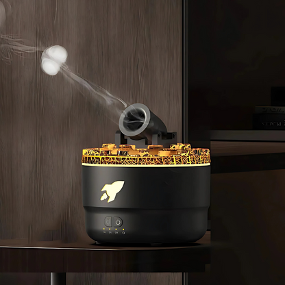 PureVolcan – Humidificateur & Diffuseur LED Effet Lave