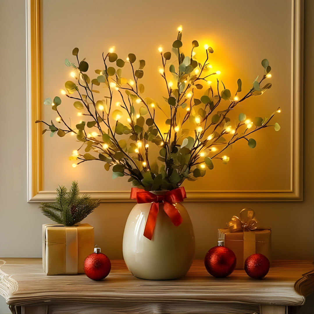 Auralys - Guirlande lumineuse décorative en forme de branche