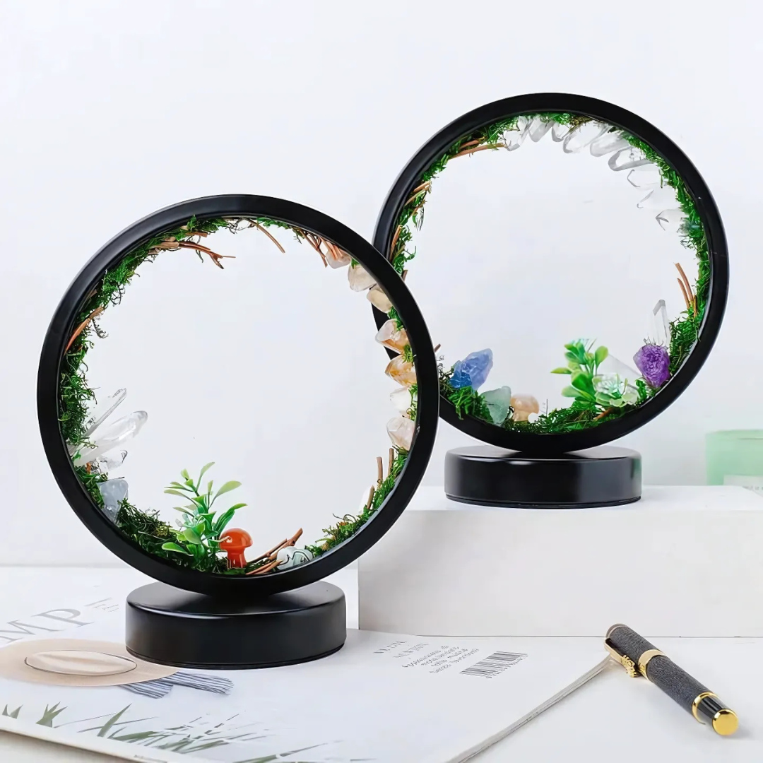 EnchantedRing  –  Lampe Cristal Botanique