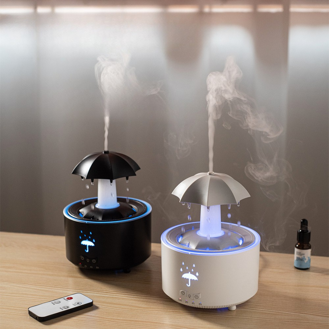 Nuage d'Harmonie - Diffuseur d’Arômes et Humidificateur avec Éclairage LED