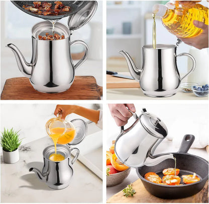 Pot de Conservation d’Huile Filtrée