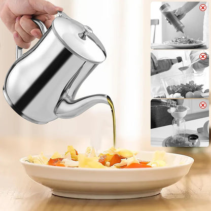 Pot de Conservation d’Huile Filtrée