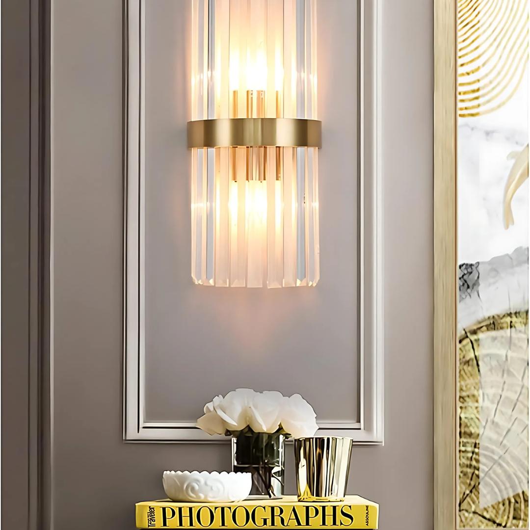 Applique Murale en Cristal