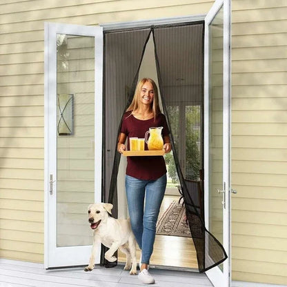 Moustiquaire Magnétique Premium pour Porte - InsectGuard