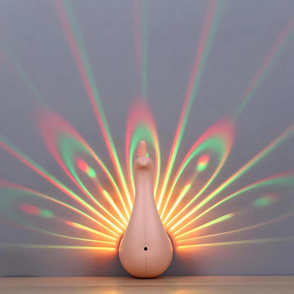 Plumilight Paon – Applique Murale à Projection LED