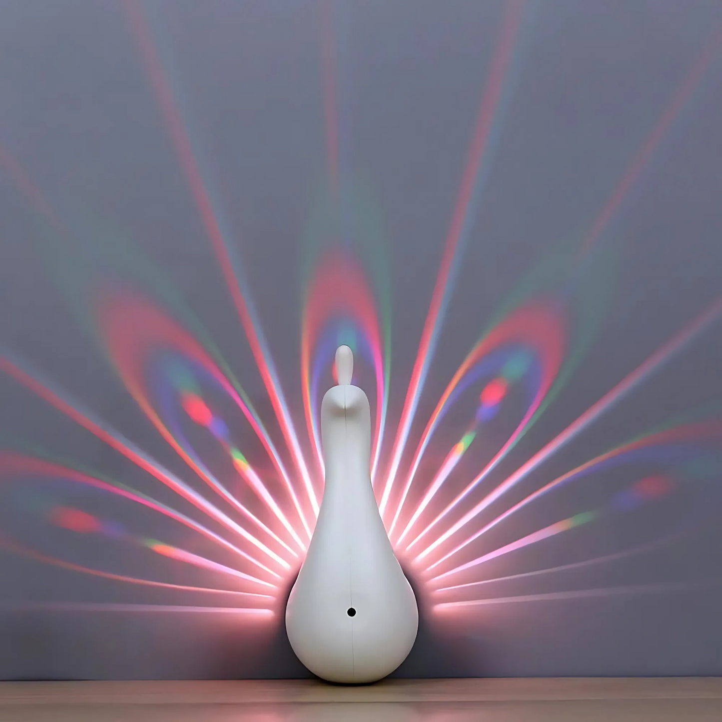 Plumilight Paon – Applique Murale à Projection LED