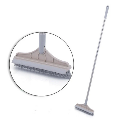 Brosse à Sol 2 en 1 pour sol Rotative à 120° Ultra Efficace - V-Scrub