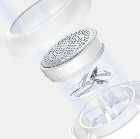 Dissolvant Electrique de Peluches & Bouloches Rechargeable sans Fil