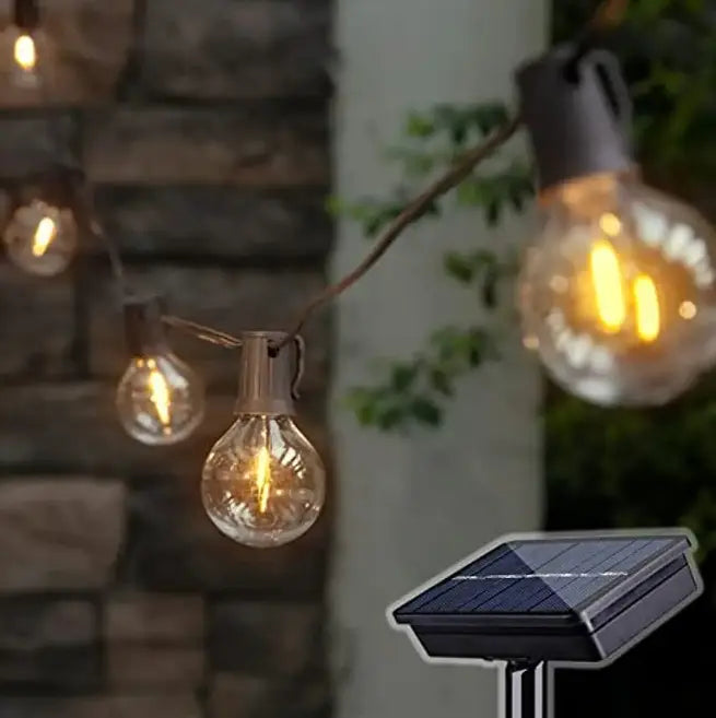 Étoiles Scintillantes - Guirlandes Lumineuses Solaires