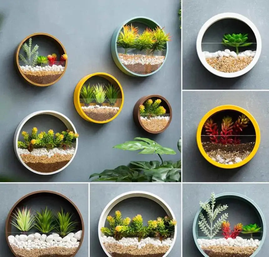 Pot de Fleurs Mural Élégant