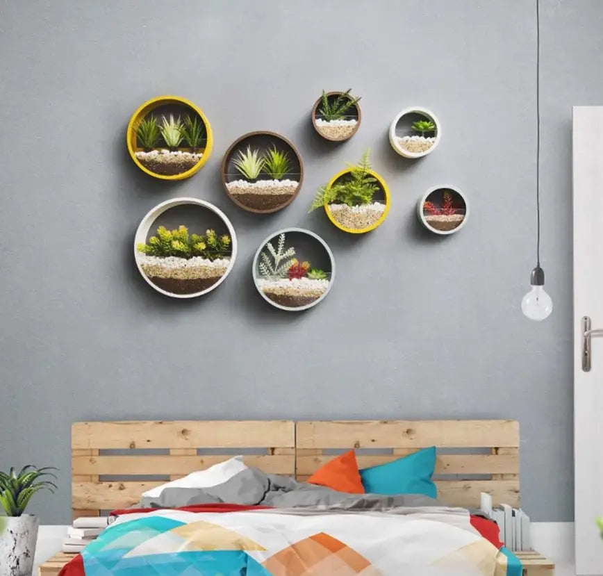 Pot de Fleurs Mural Élégant