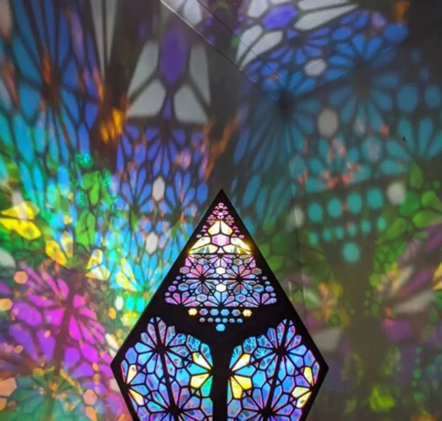 Lampe Trippy Kaléidoscope