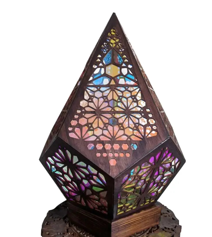 Lampe Trippy Kaléidoscope