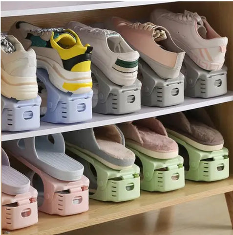 Organisateur de Chaussures Double Stack
