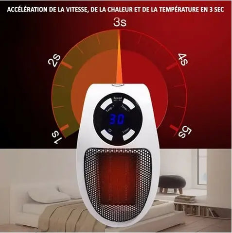 Radiateur Électrique Céramique Ultra - Compact HeatCompact