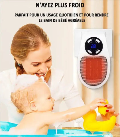 Radiateur Électrique Céramique Ultra - Compact HeatCompact