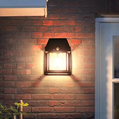 Applique Murale Solaire Intelligente - Détecteur de Mouvement