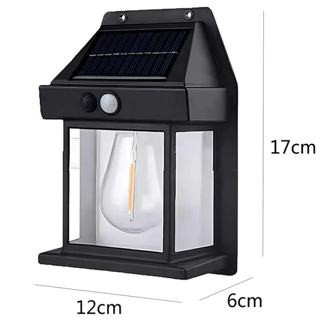 Applique Murale Solaire Intelligente - Détecteur de Mouvement