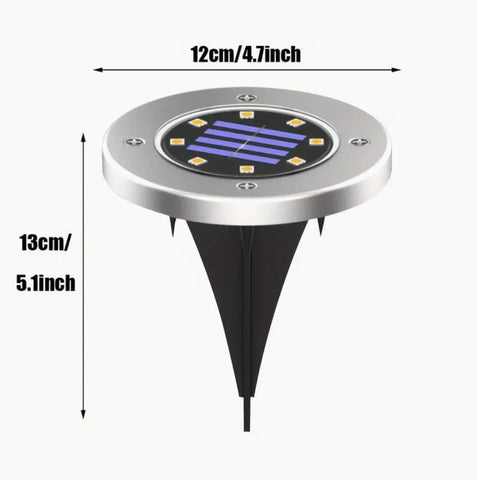 Lampes de Jardin Solaires LED sans fil