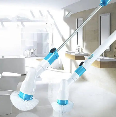 Brosse de Nettoyage Électrique Télescopique - TurboClean