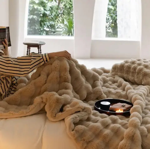 Couverture chaude et moelleuse